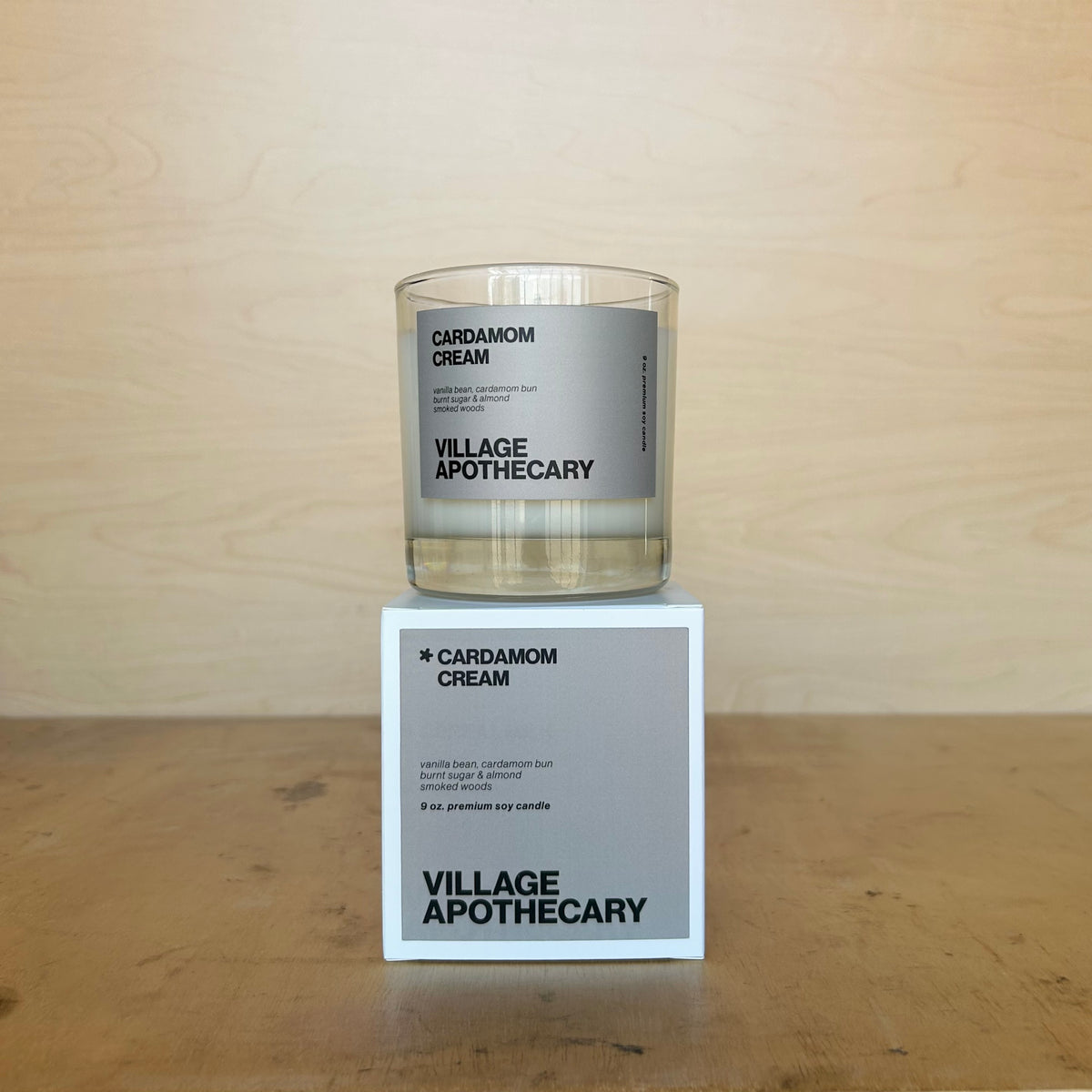 Cardamom Cream Candle