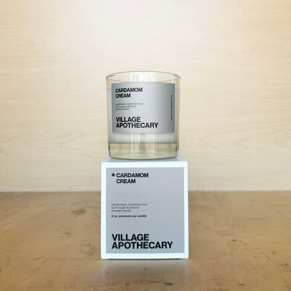 Cardamom Cream Candle